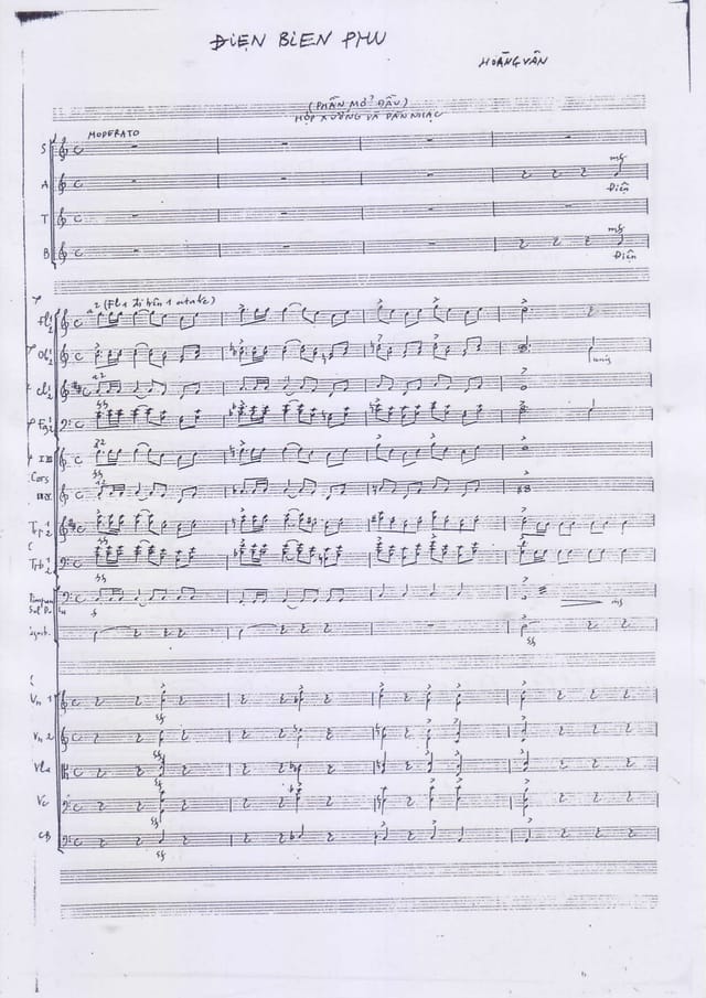 Hoàng Vân with Điện Biên Phủ and Điện Biên Phủ with Hoàng Vân, from Nguyen Thụy Loan